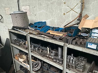Metalen rek met grote partij tools (3x) - afbeelding 16 van  20