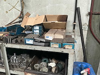 Metalen rek met grote partij tools (3x) - afbeelding 26 van  32
