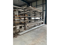 Metalen rek met inhoud (7 niveaus) - afbeelding 1 van  7