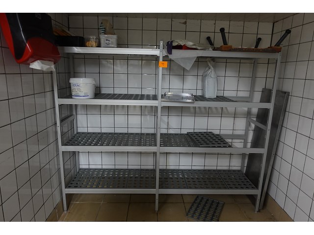 Metalen rek - afbeelding 1 van  3