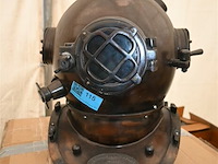 Metalen retro duikershelm - afbeelding 2 van  5