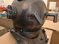 Metalen retro duikershelm - afbeelding 3 van  5