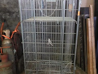 Metalen rolcontainer - afbeelding 2 van  2