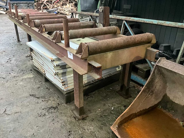 Metalen rollenbaan 480cm - afbeelding 6 van  6