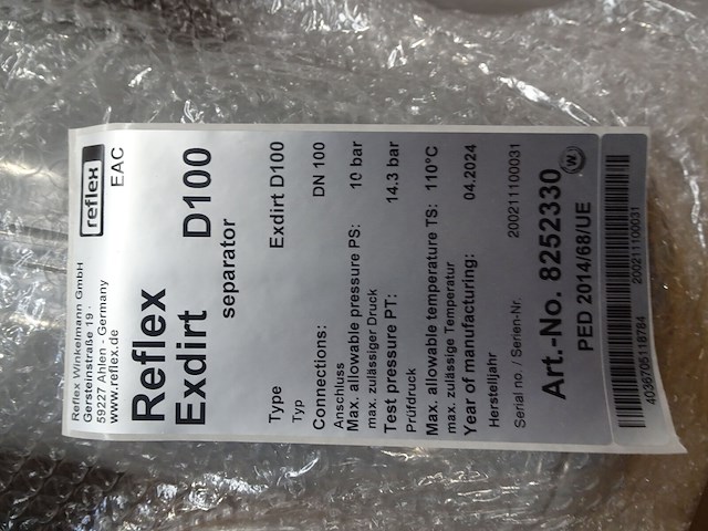 Metalen saparator reflex - afbeelding 3 van  3