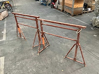 Metalen schraag (2x) - afbeelding 1 van  3