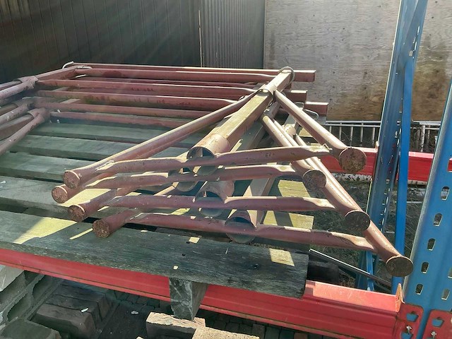 Metalen schraag (4x) - afbeelding 2 van  3