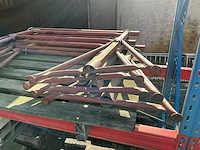 Metalen schraag (4x) - afbeelding 2 van  3