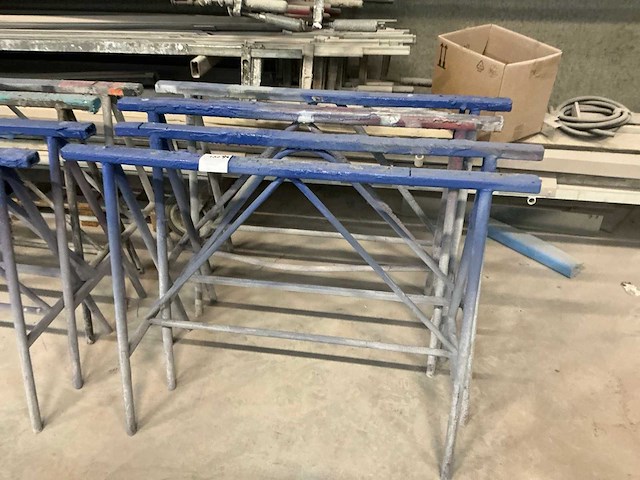 Metalen schraag (8x) - afbeelding 2 van  3