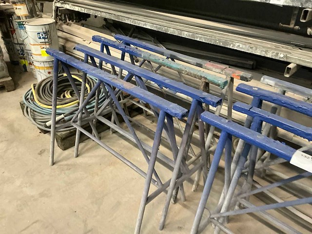 Metalen schraag (8x) - afbeelding 3 van  3