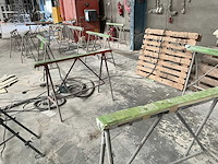 Metalen schragen (14x) - afbeelding 1 van  3