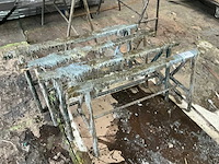 Metalen schragen (5x) - afbeelding 2 van  3