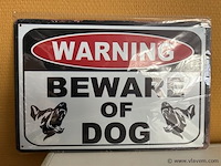 Metalen sierbord - afbeelding 1 van  1