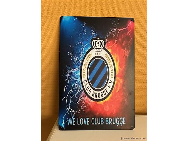 Metalen sierbord - afbeelding 1 van  1