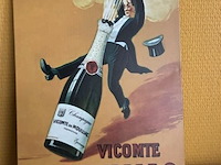 Metalen sierbord - afbeelding 1 van  1