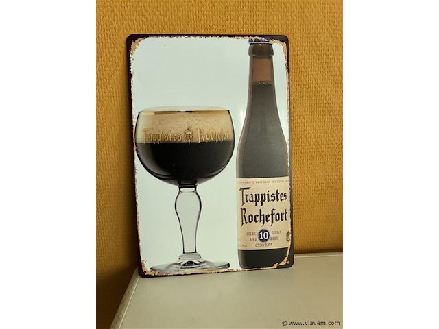 Metalen sierbord - afbeelding 1 van  1