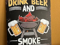 Metalen sierbord - afbeelding 1 van  1