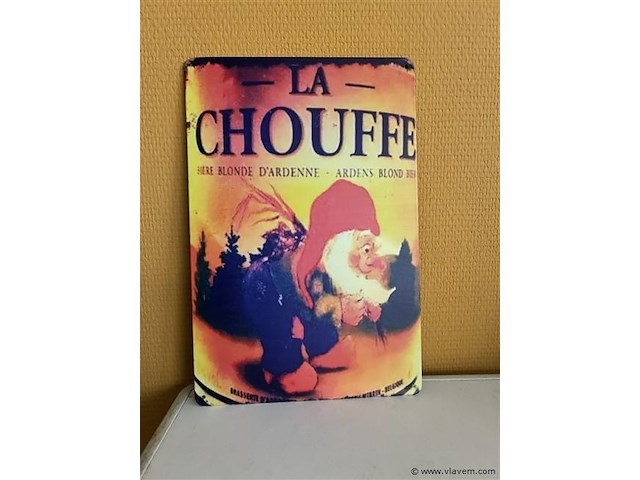 Metalen sierbord - afbeelding 1 van  1