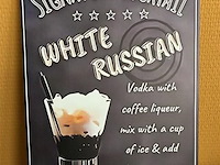 Metalen sierbord - afbeelding 1 van  1