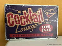 Metalen sierbord - afbeelding 1 van  1