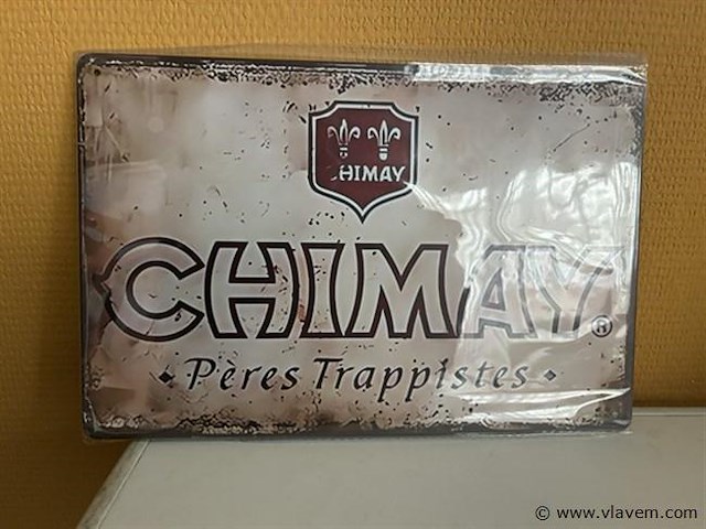 Metalen sierbord - afbeelding 1 van  1