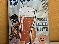 Metalen sierbord - afbeelding 1 van  1