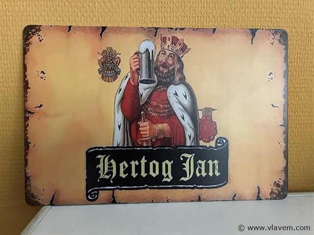 Metalen sierbord - afbeelding 1 van  1