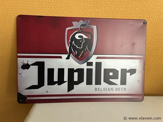 Metalen sierbord - afbeelding 1 van  1