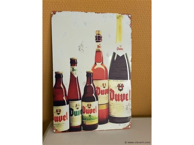 Metalen sierbord - afbeelding 1 van  1