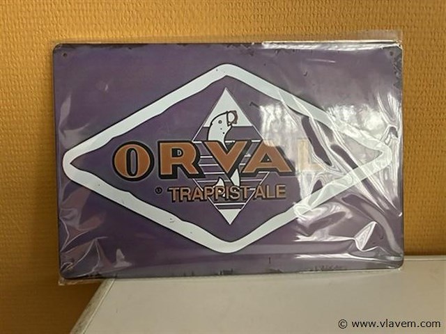 Metalen sierbord - afbeelding 1 van  1