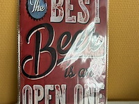 Metalen sierbord - afbeelding 1 van  1