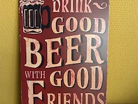 Metalen sierbord - afbeelding 1 van  1