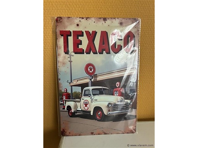 Metalen sierbord - afbeelding 1 van  1