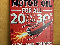 Metalen sierbord - afbeelding 1 van  1