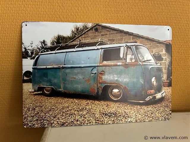 Metalen sierbord - afbeelding 1 van  1