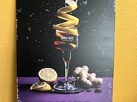 Metalen sierbord - afbeelding 1 van  1