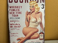 Metalen sierbord - afbeelding 1 van  1