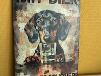 Metalen sierbord - afbeelding 1 van  1