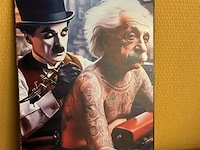 Metalen sierbord - afbeelding 1 van  1