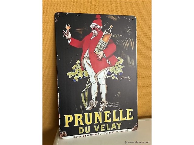 Metalen sierbord - afbeelding 1 van  1