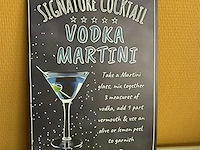 Metalen sierbord - afbeelding 1 van  1