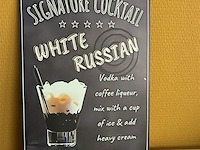 Metalen sierbord - afbeelding 1 van  1