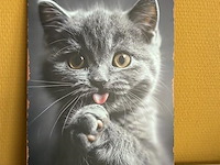 Metalen sierbord - afbeelding 1 van  1