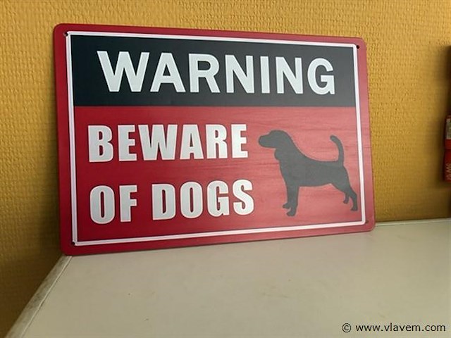 Metalen sierbord - afbeelding 1 van  1