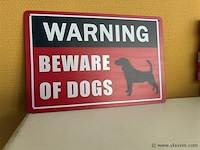 Metalen sierbord - afbeelding 1 van  1