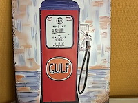 Metalen sierbord - afbeelding 1 van  1