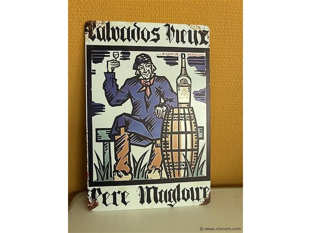 Metalen sierbord - afbeelding 1 van  1