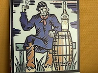 Metalen sierbord - afbeelding 1 van  1