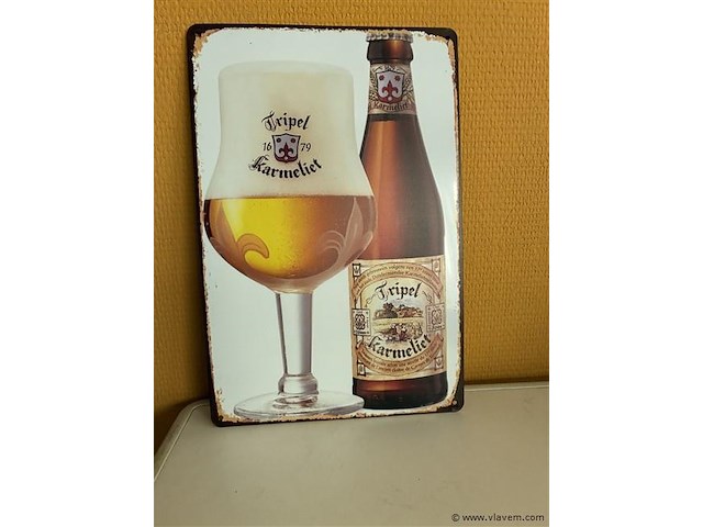 Metalen sierbord - afbeelding 1 van  1