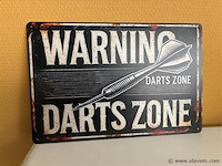 Metalen sierbord - afbeelding 1 van  1